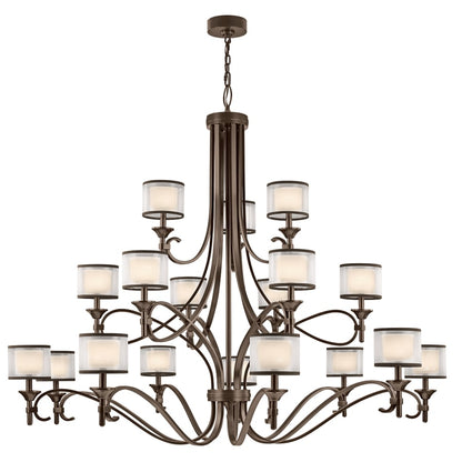 Kichler Lacey 18 Light 3 Tier Chandelier