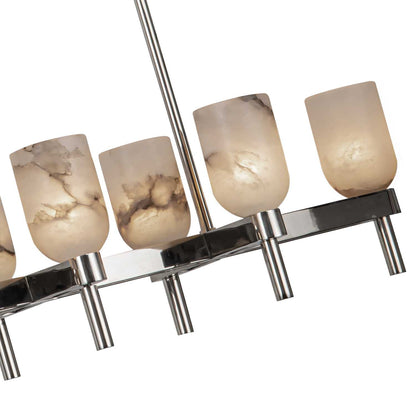 Lucian 10 Light 12" Wide Linear Pendant