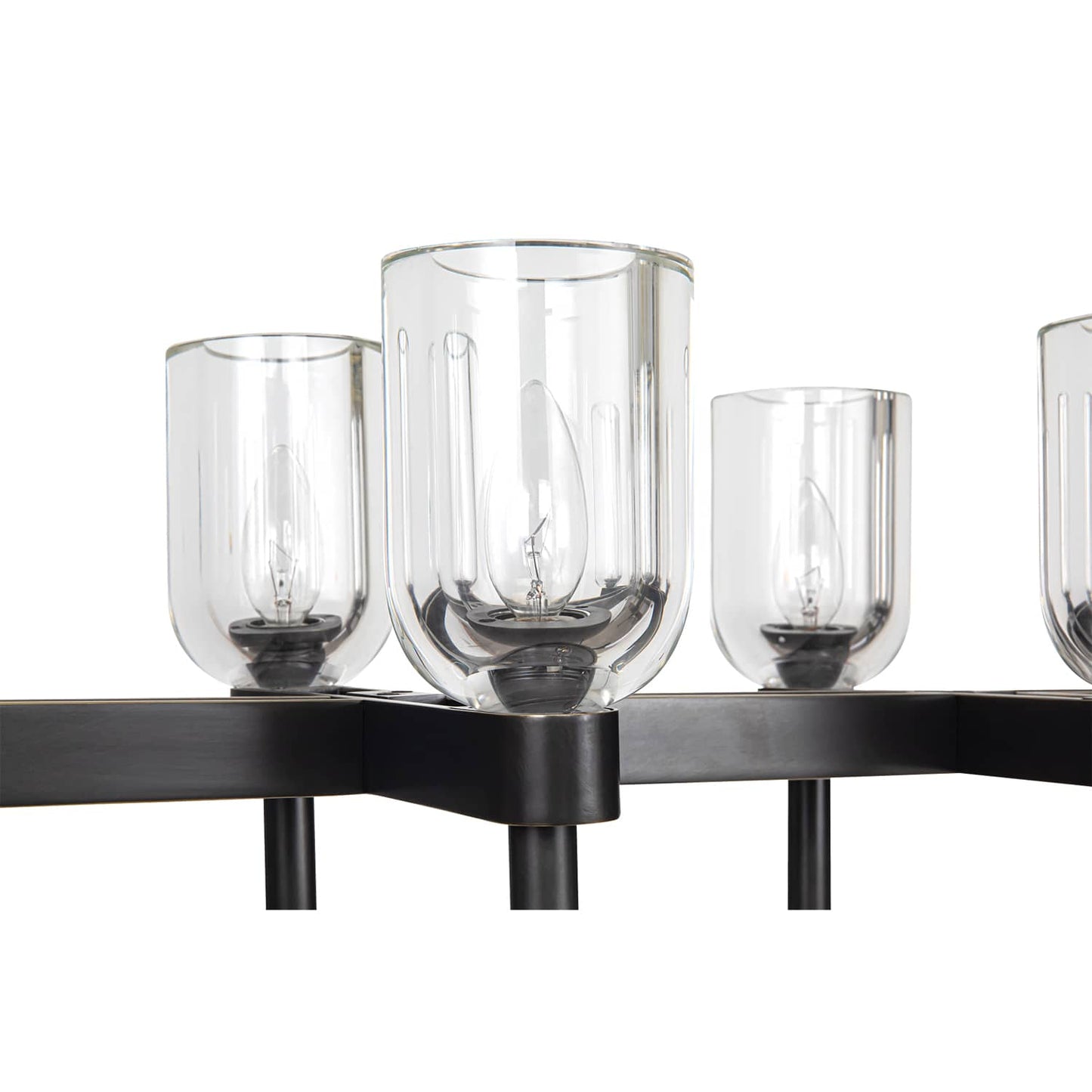 Lucian 10 Light 12" Wide Linear Pendant