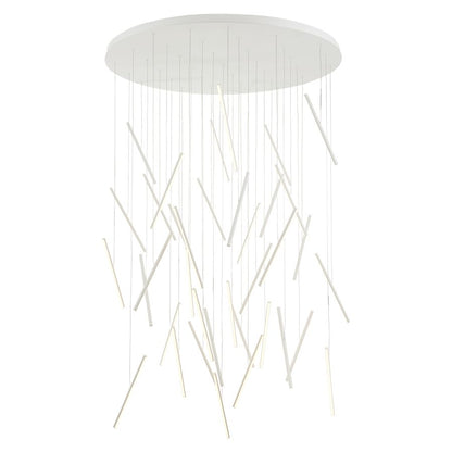Kuzco Lighting Chute 50" Wide LED Multi Light Pendant