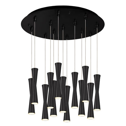 Kuzco Lighting Robson 24" Wide Lantern Chandelier