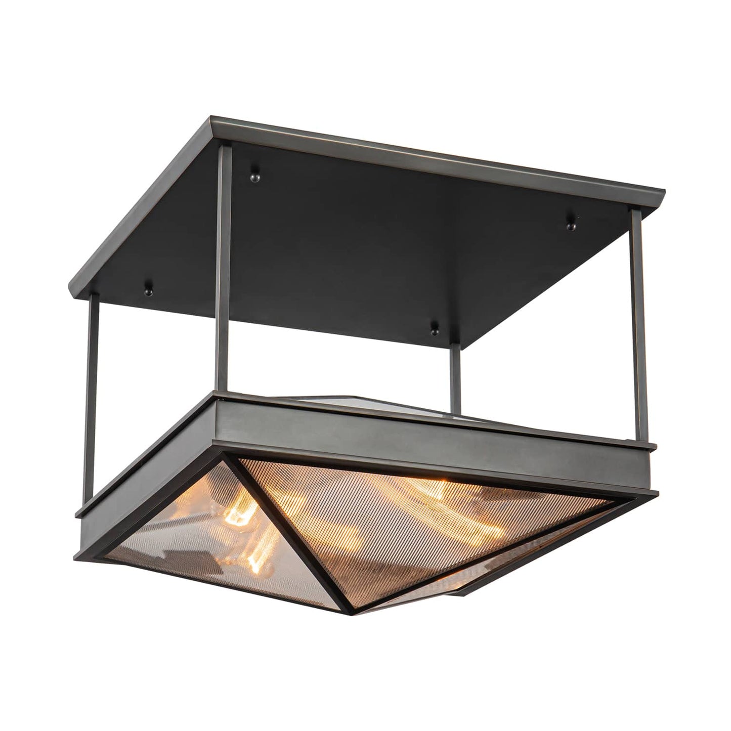 Cairo 4 Light 19" Wide Semi-flush Ceiling Fixture