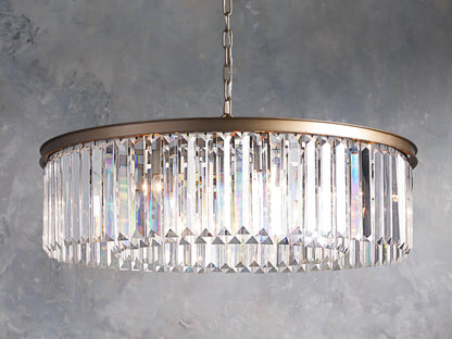 Leymont Crystal Round Chandelier