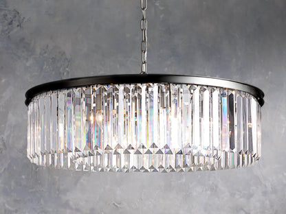 Leymont Crystal Round Chandelier