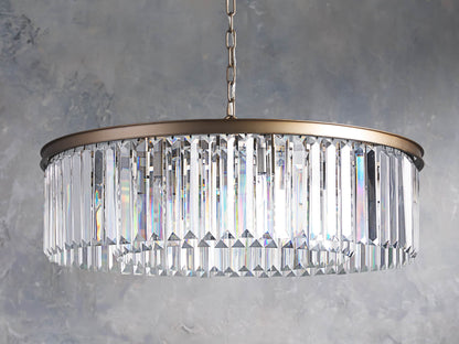 Leymont Crystal Round Chandelier
