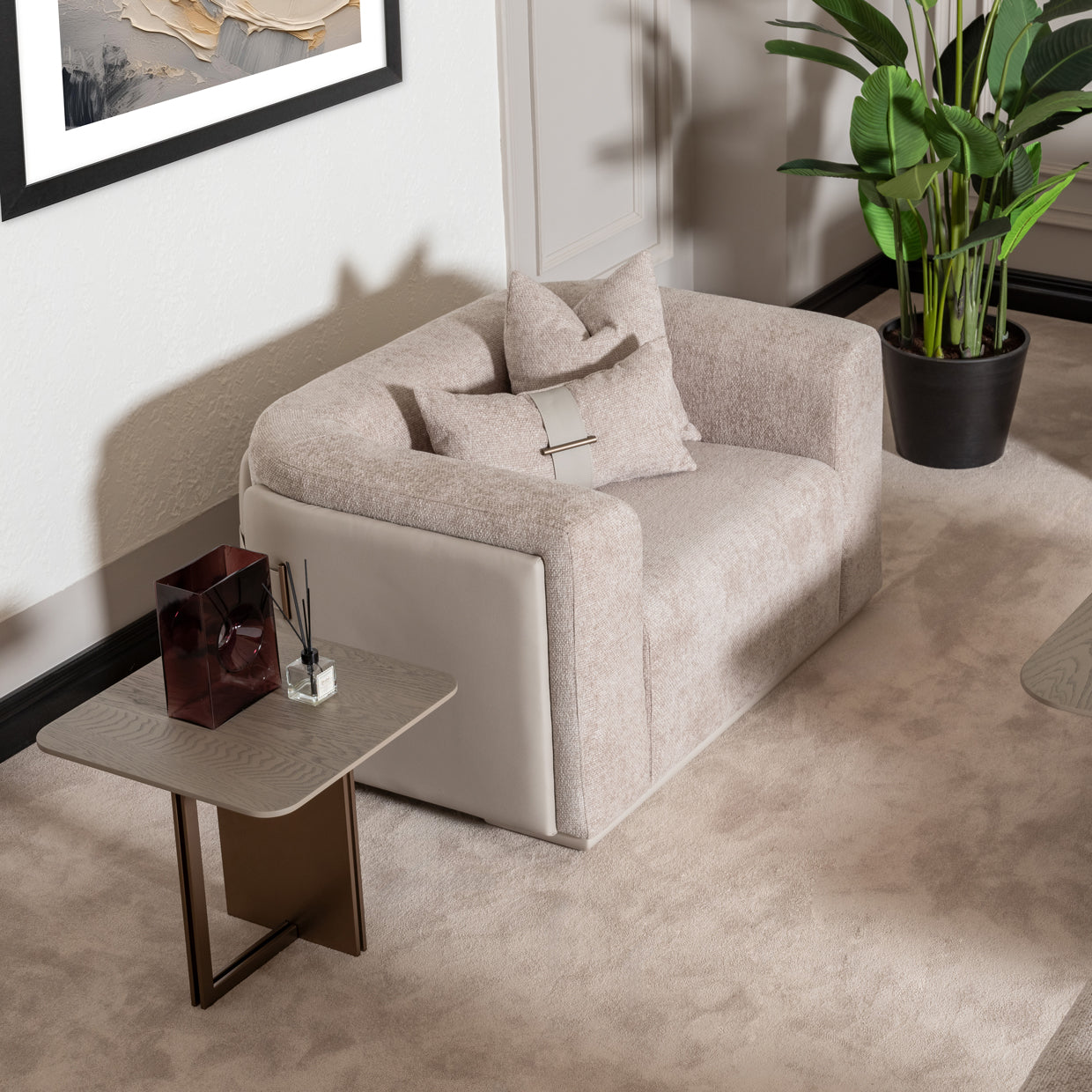 Michael Amini Canberra Chair and a Half