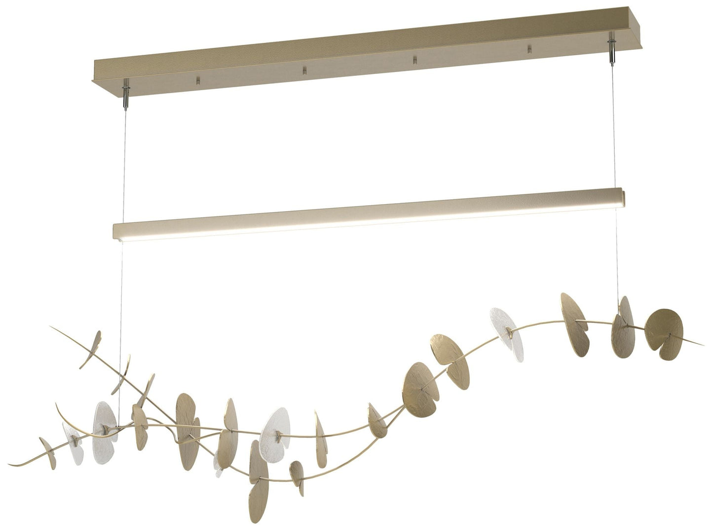 Lily LED Pendant - Modern Brass - Aqualite - Aqualite
