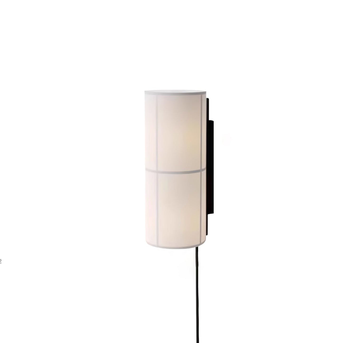 LinenGlow Cylinder Wall Lamp