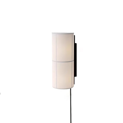 LinenGlow Cylinder Wall Lamp