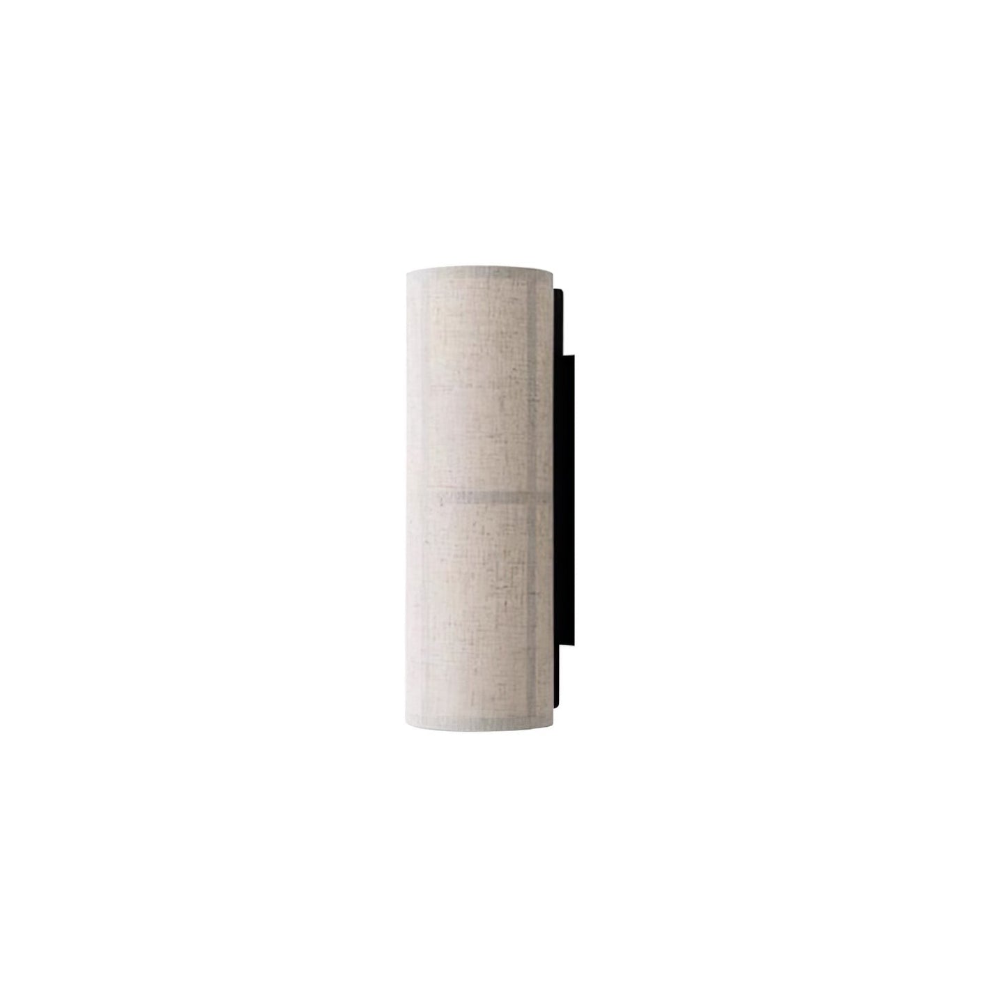 LinenGlow Cylinder Wall Lamp