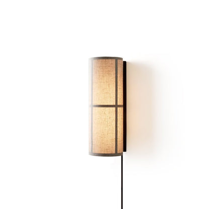LinenGlow Cylinder Wall Lamp