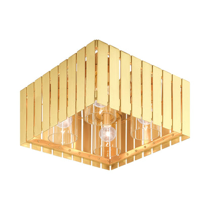 Greenwich 4 Light 13" Wide Flush Mount Outdoor Ceiling Fixture