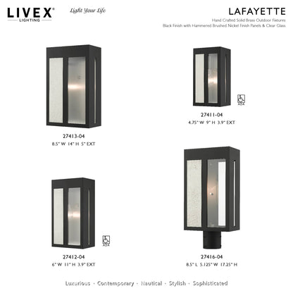 Lafayette 14" Tall Outdoor Wall Sconce