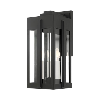 Lexington 3 Light 18" Tall Outdoor Wall Sconce