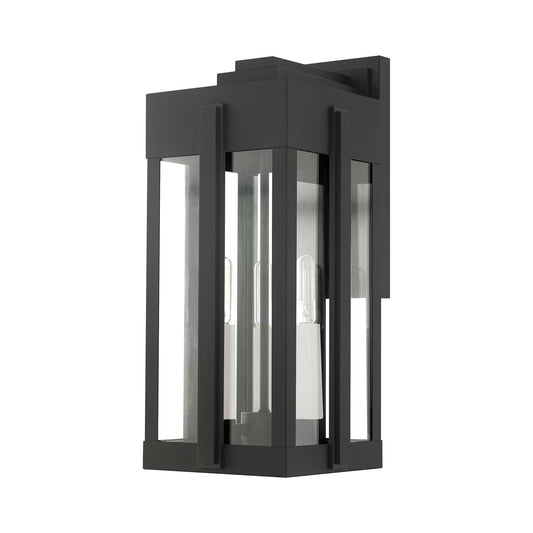 Lexington 3 Light 18" Tall Outdoor Wall Sconce