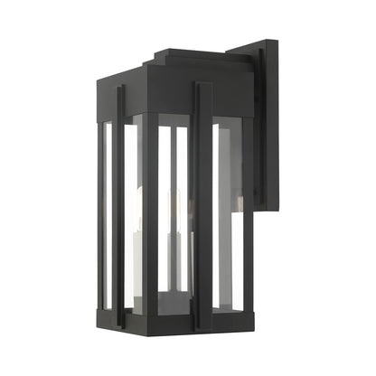 Lexington 3 Light 18" Tall Outdoor Wall Sconce