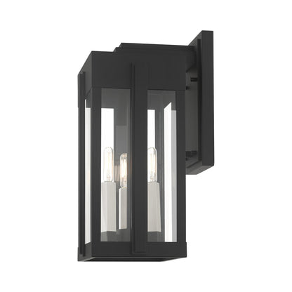 Lexington 3 Light 18" Tall Outdoor Wall Sconce