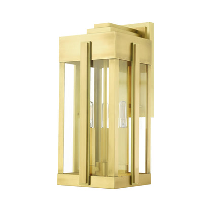 Lexington 3 Light 18" Tall Outdoor Wall Sconce