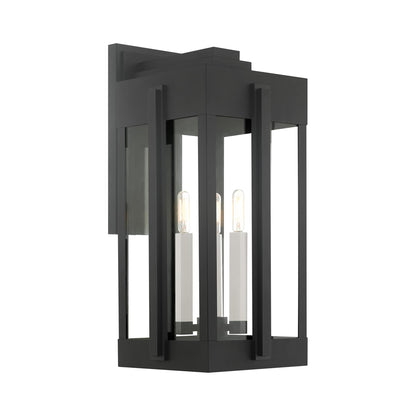 Lexington 3 Light 23" Tall Outdoor Wall Sconce