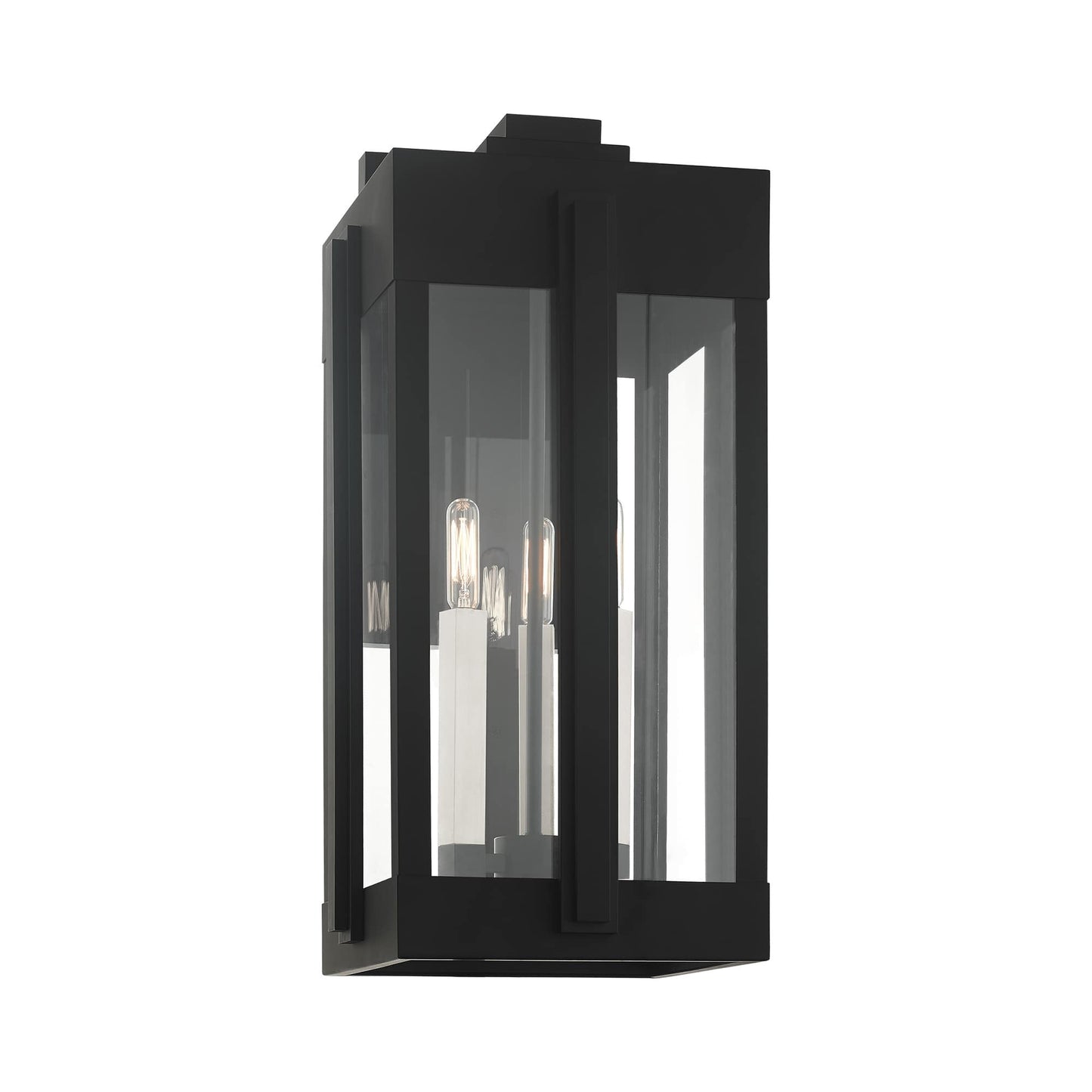 Lexington 3 Light 23" Tall Outdoor Wall Sconce