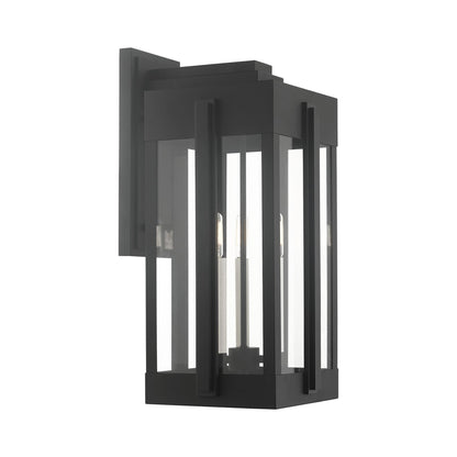 Lexington 3 Light 23" Tall Outdoor Wall Sconce