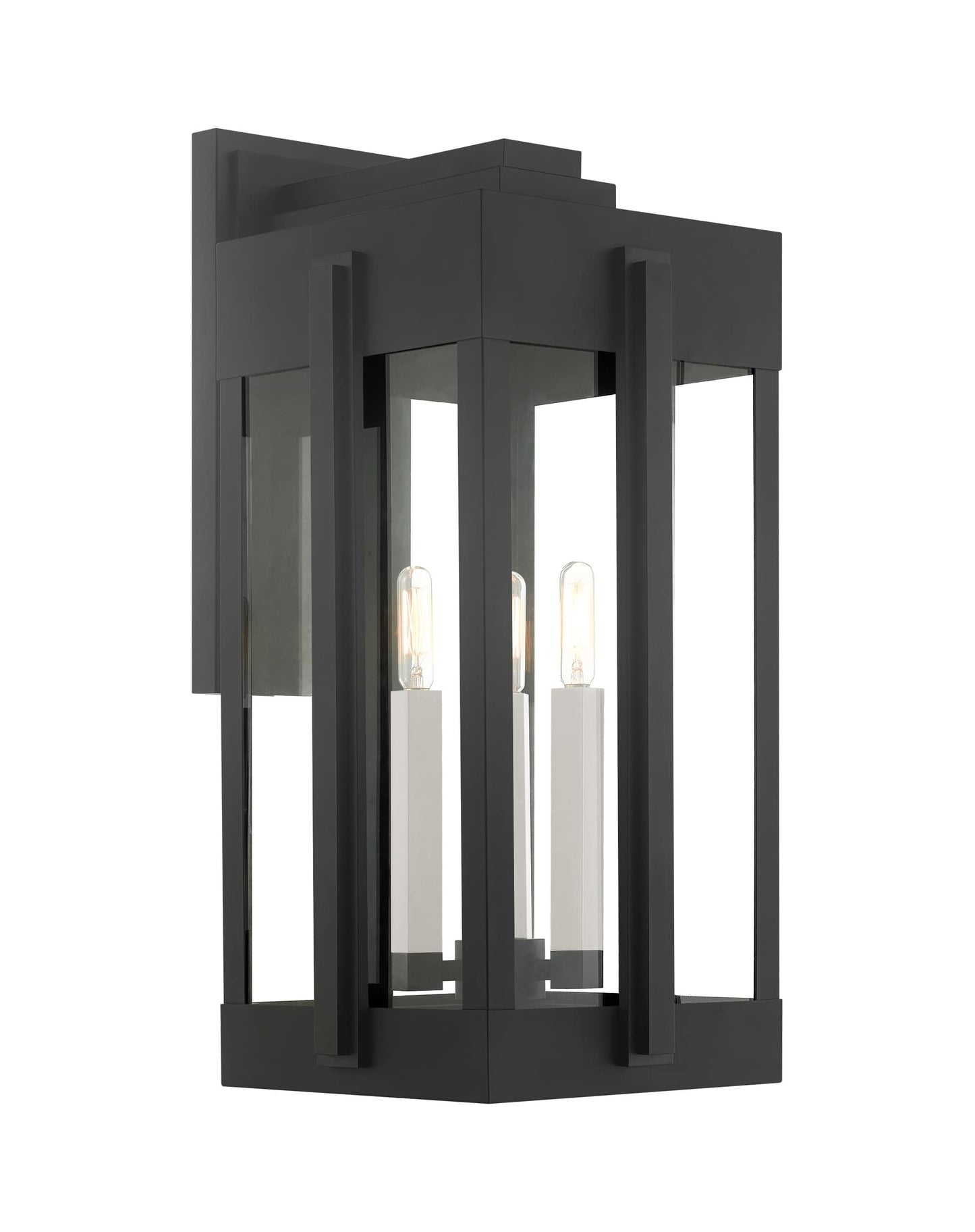 Lexington 3 Light 23" Tall Outdoor Wall Sconce