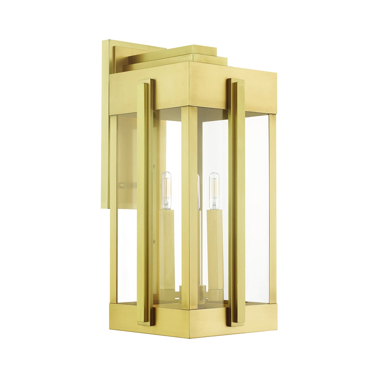 Lexington 3 Light 23" Tall Outdoor Wall Sconce