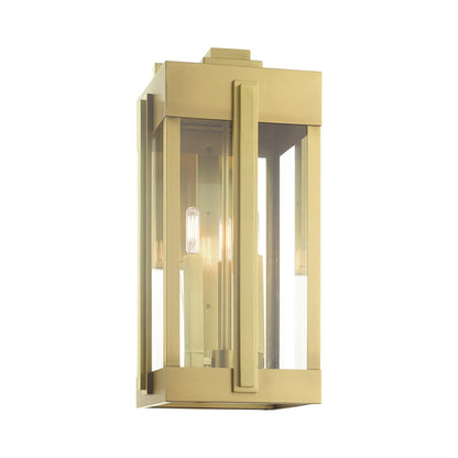 Lexington 3 Light 23" Tall Outdoor Wall Sconce