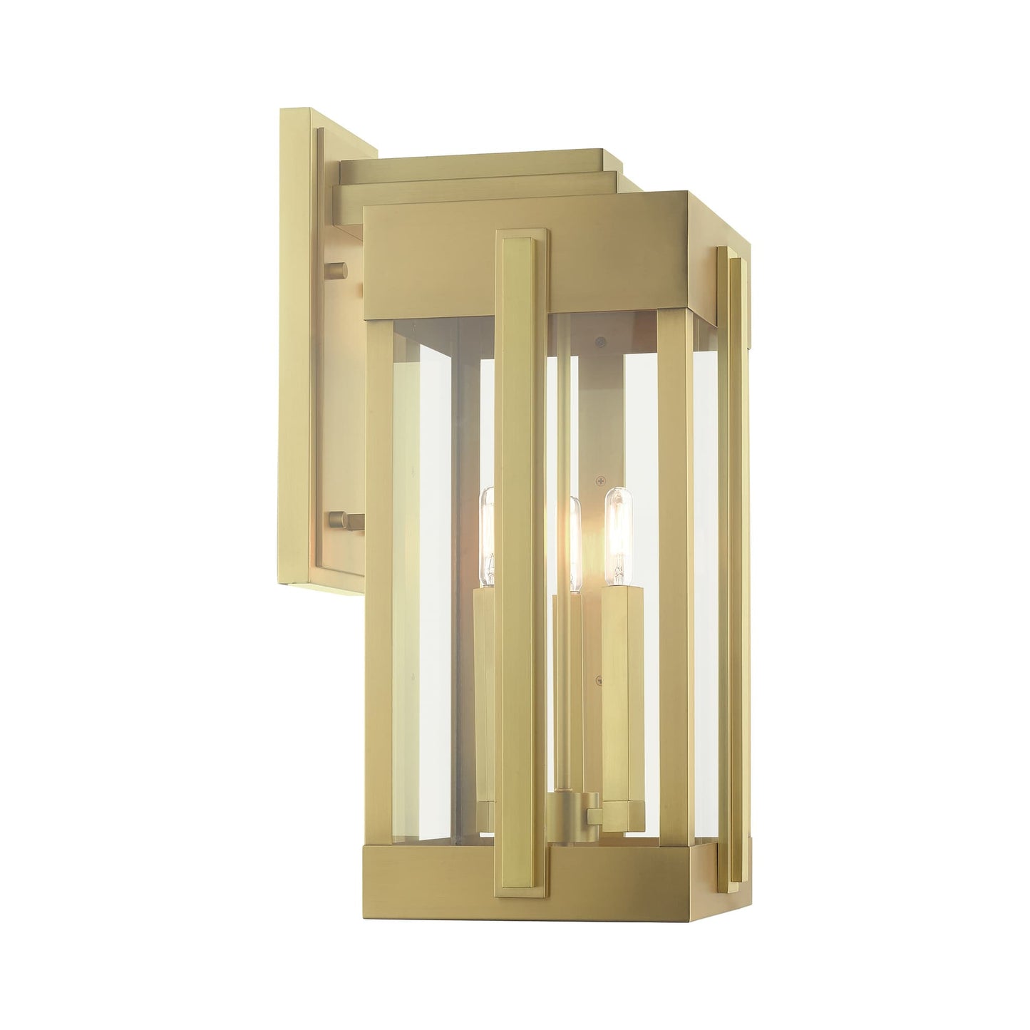 Lexington 3 Light 23" Tall Outdoor Wall Sconce