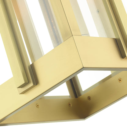 Lexington 3 Light 23" Tall Outdoor Wall Sconce
