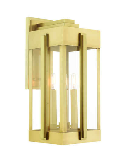 Lexington 3 Light 23" Tall Outdoor Wall Sconce