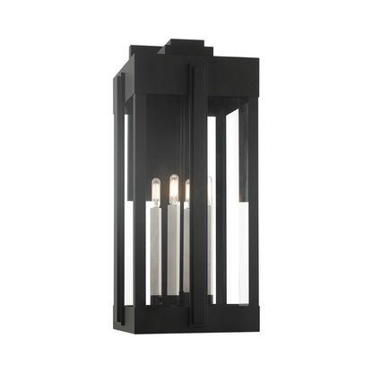 Lexington 4 Light 29" Tall Outdoor Wall Sconce
