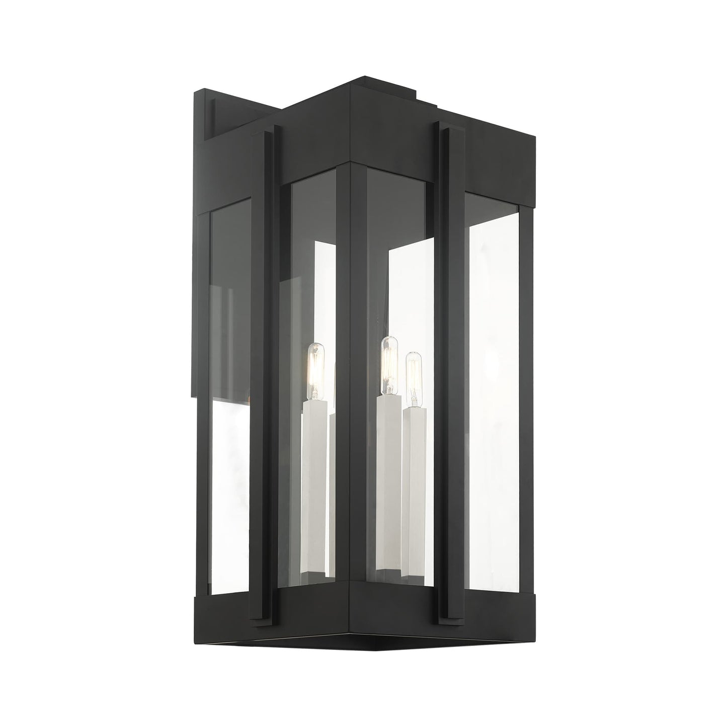 Lexington 4 Light 29" Tall Outdoor Wall Sconce