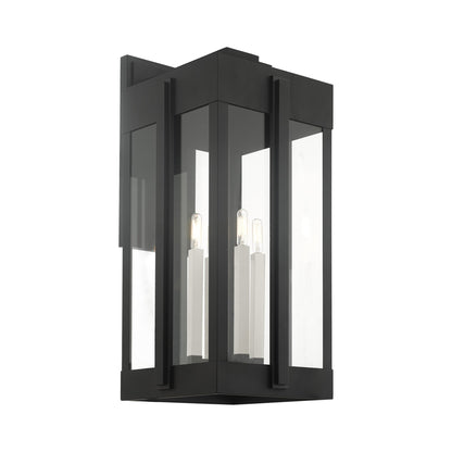 Lexington 4 Light 29" Tall Outdoor Wall Sconce