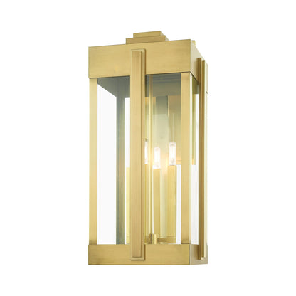 Lexington 4 Light 29" Tall Outdoor Wall Sconce