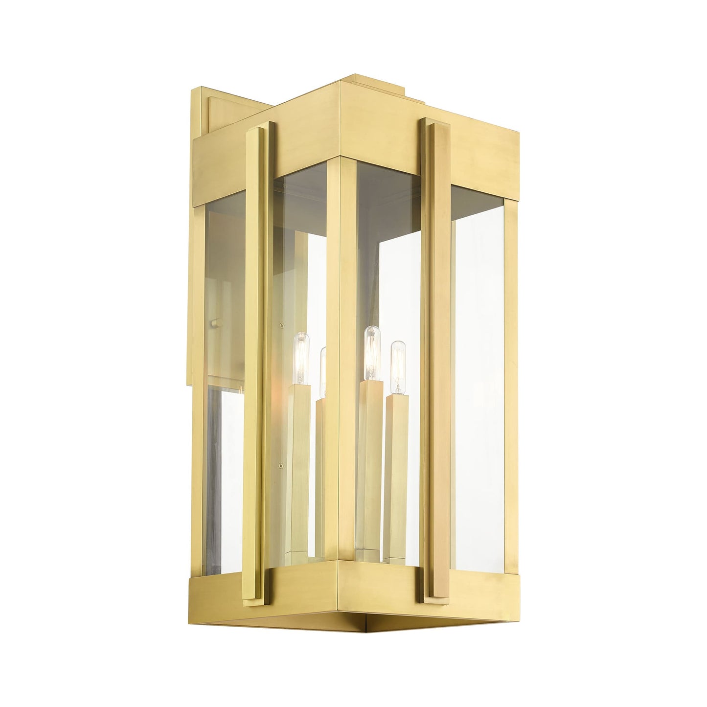 Lexington 4 Light 29" Tall Outdoor Wall Sconce