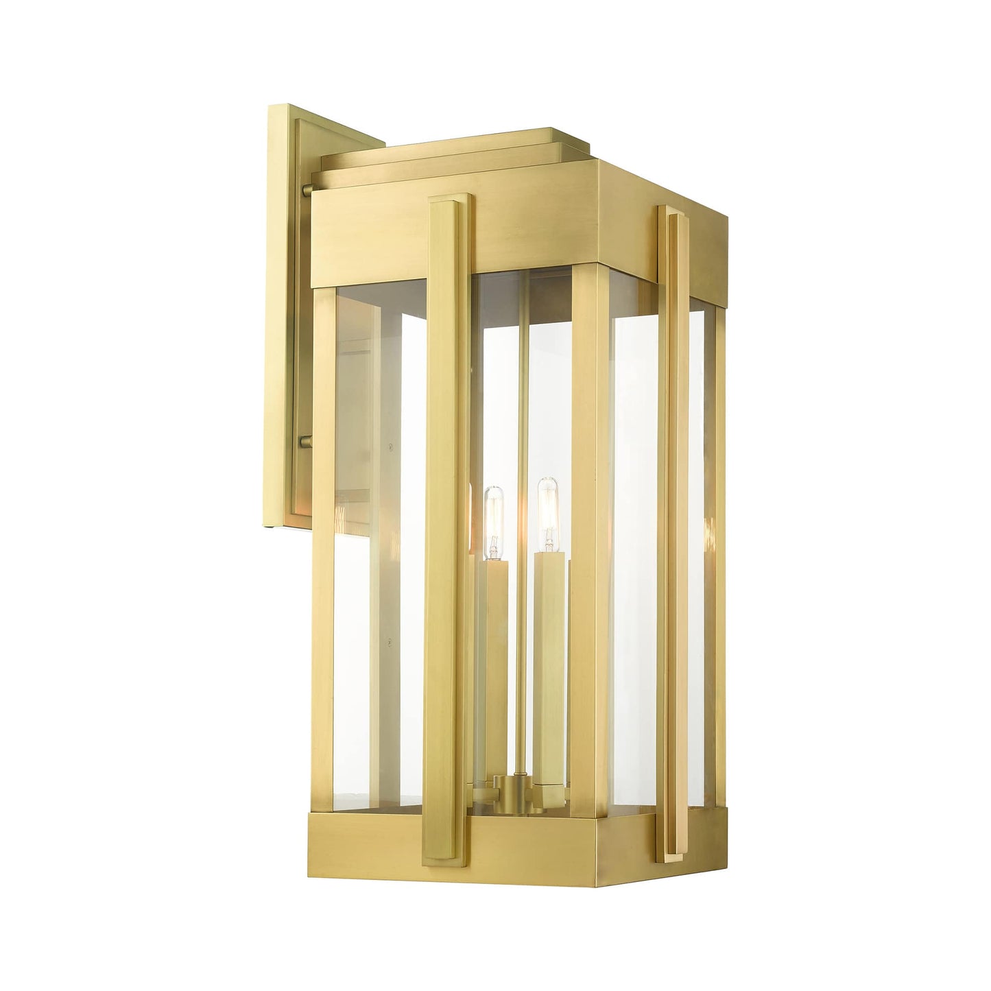 Lexington 4 Light 29" Tall Outdoor Wall Sconce