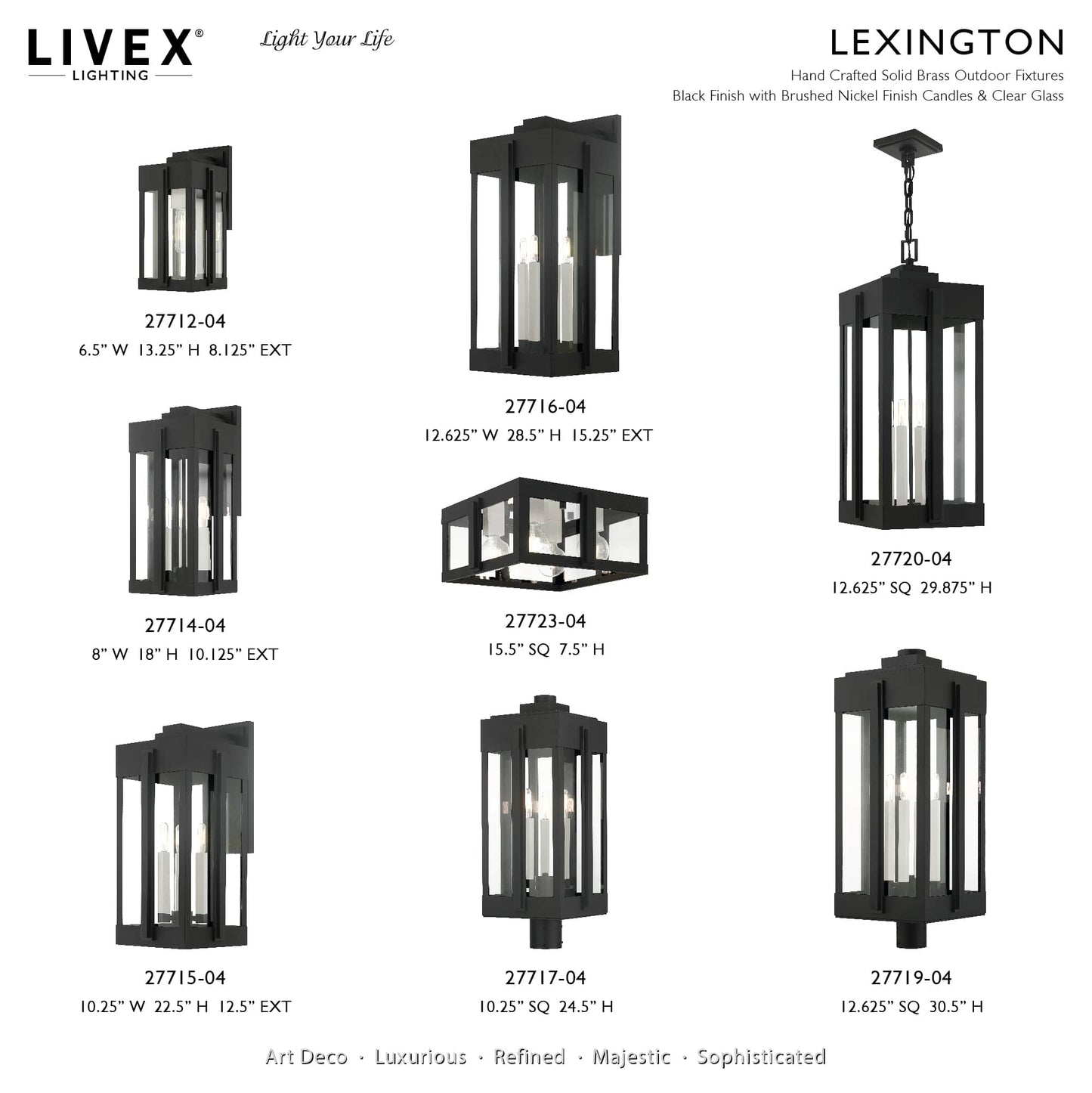 Lexington 4 Light 13" Wide Outdoor Pendant