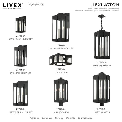 Lexington 4 Light 13" Wide Outdoor Pendant
