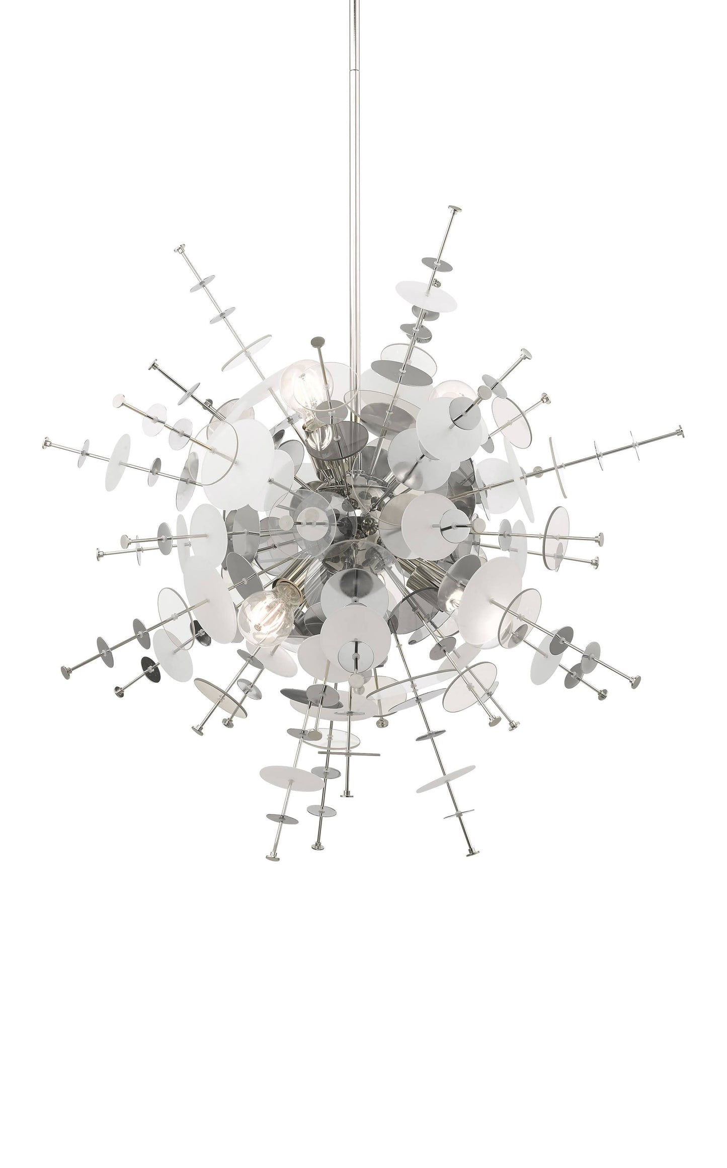 Circulo 6 Light 30" Wide Sputnik Chandelier