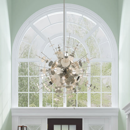 Circulo 12 Light 50" Wide Sputnik Chandelier