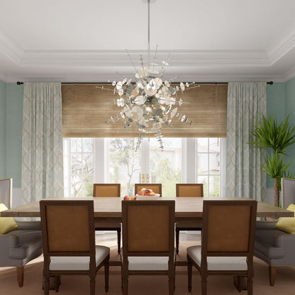 Circulo 12 Light 50" Wide Sputnik Chandelier