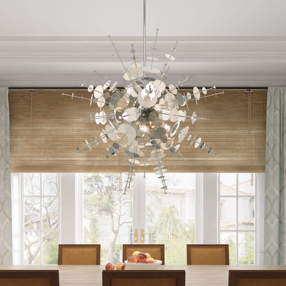 Circulo 12 Light 50" Wide Sputnik Chandelier