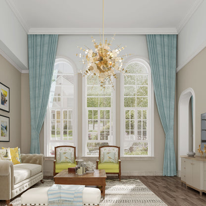 Circulo 12 Light 50" Wide Sputnik Chandelier