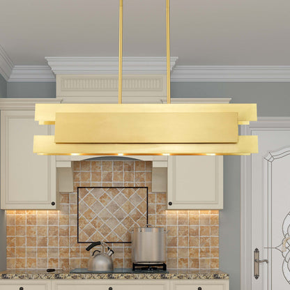 Varick 4 Light 36" Wide Linear Chandelier