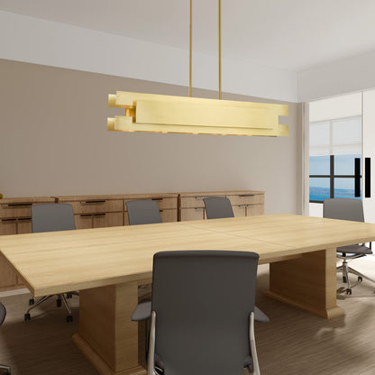 Varick 5 Light 46" Wide Linear Chandelier