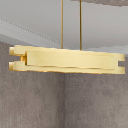 Varick 5 Light 46" Wide Linear Chandelier