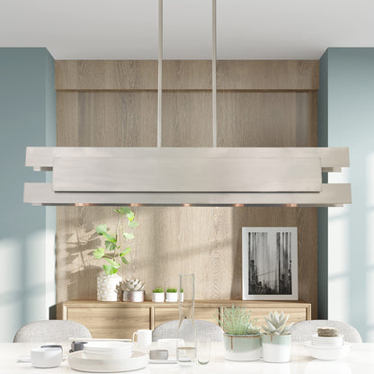 Varick 5 Light 46" Wide Linear Chandelier