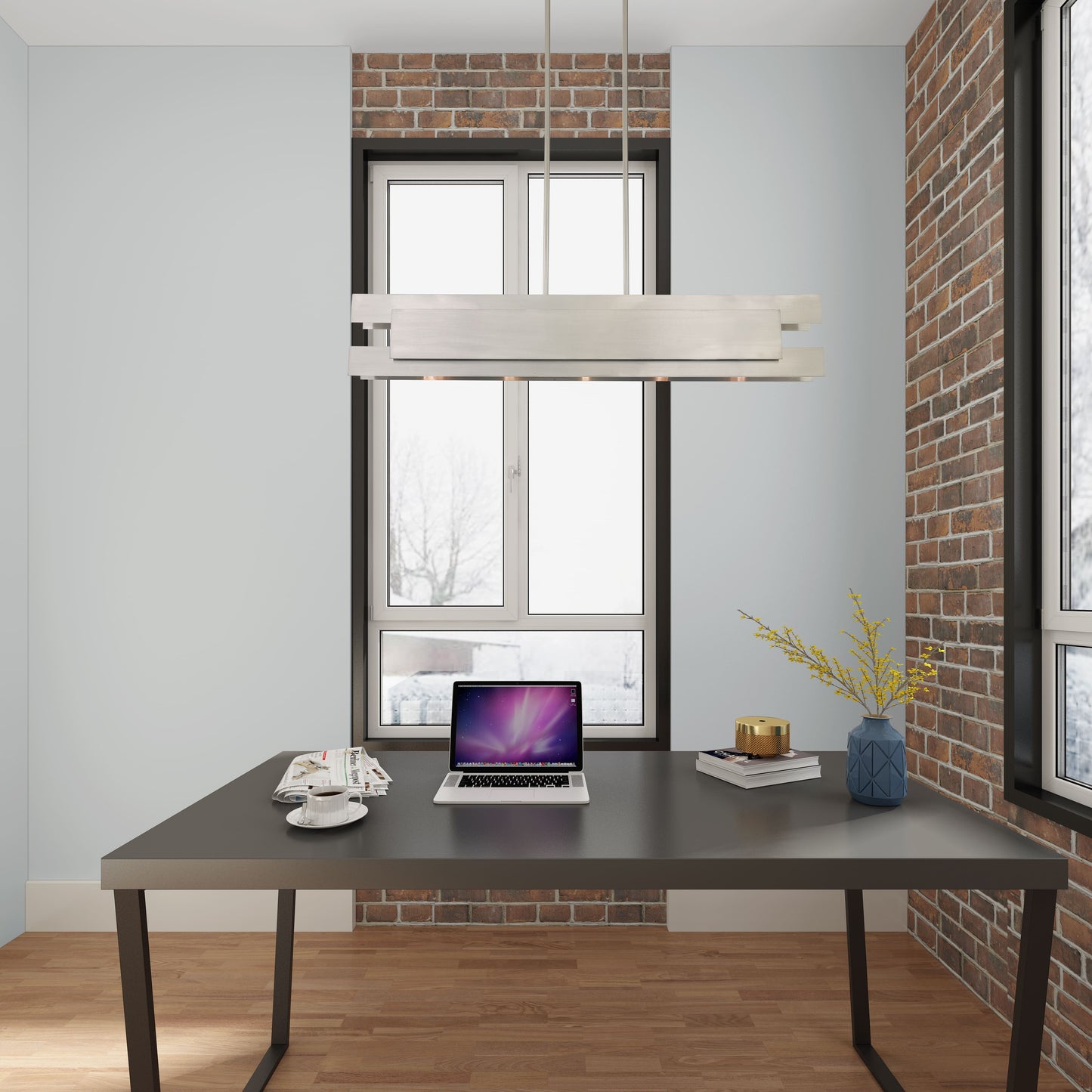 Varick 5 Light 46" Wide Linear Chandelier