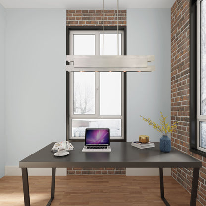 Varick 5 Light 46" Wide Linear Chandelier